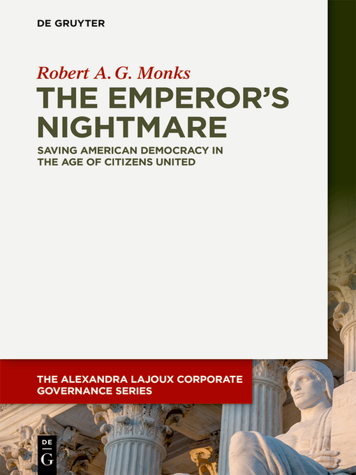 Title details for The Emperor's Nightmare by Robert A. G. Monks - Available